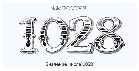 Расшифровка значения числа 1028 по цифрам в нумерологии