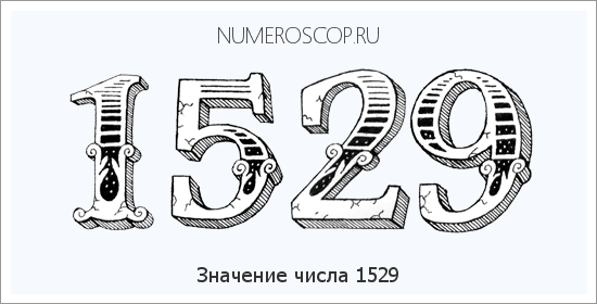 Расшифровка значения числа 1529 по цифрам в нумерологии