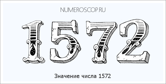 Расшифровка значения числа 1572 по цифрам в нумерологии