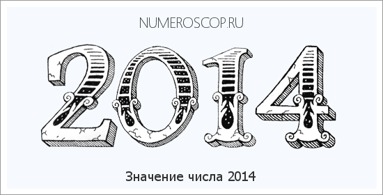 Расшифровка значения числа 2014 по цифрам в нумерологии