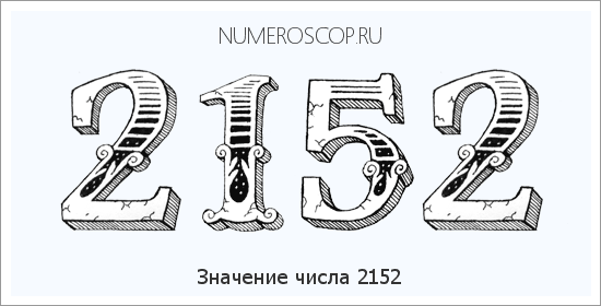 Расшифровка значения числа 2152 по цифрам в нумерологии