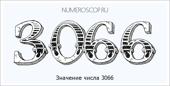 Расшифровка значения числа 3066 по цифрам в нумерологии