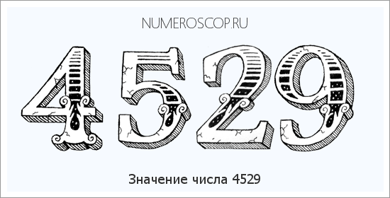Расшифровка значения числа 4529 по цифрам в нумерологии
