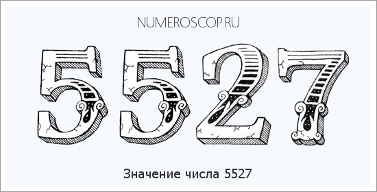 Расшифровка значения числа 5527 по цифрам в нумерологии