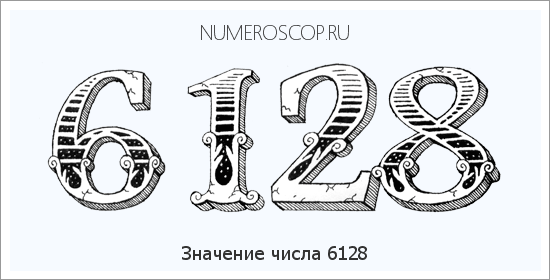 Расшифровка значения числа 6128 по цифрам в нумерологии
