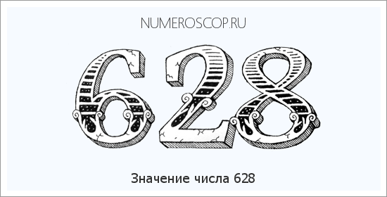 Расшифровка значения числа 628 по цифрам в нумерологии