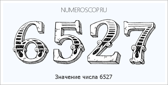 Расшифровка значения числа 6527 по цифрам в нумерологии