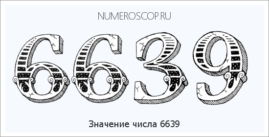 Расшифровка значения числа 6639 по цифрам в нумерологии