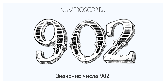 Расшифровка значения числа 902 по цифрам в нумерологии